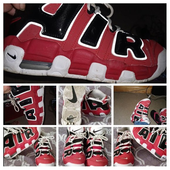 Rare Varsity Nike Air More Uptempos - Picture 1 of 4